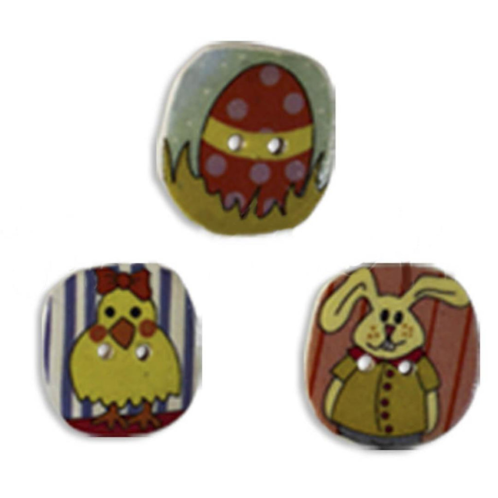 Kinderknopf Ostern