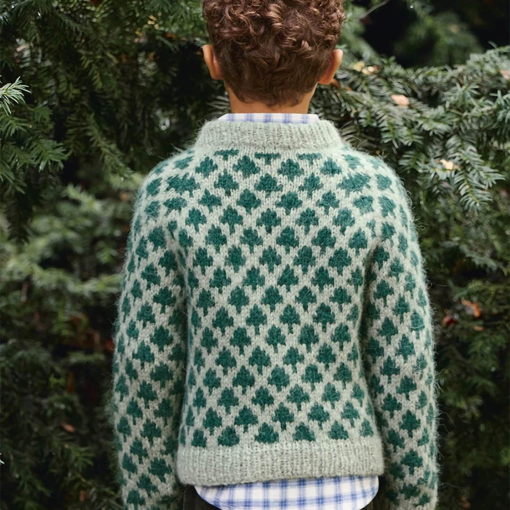 Strickset Christmas Tree Sweater junior - 2511