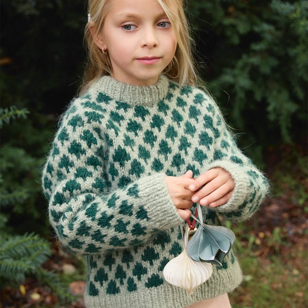 Strickset Christmas Tree Sweater junior - 2511