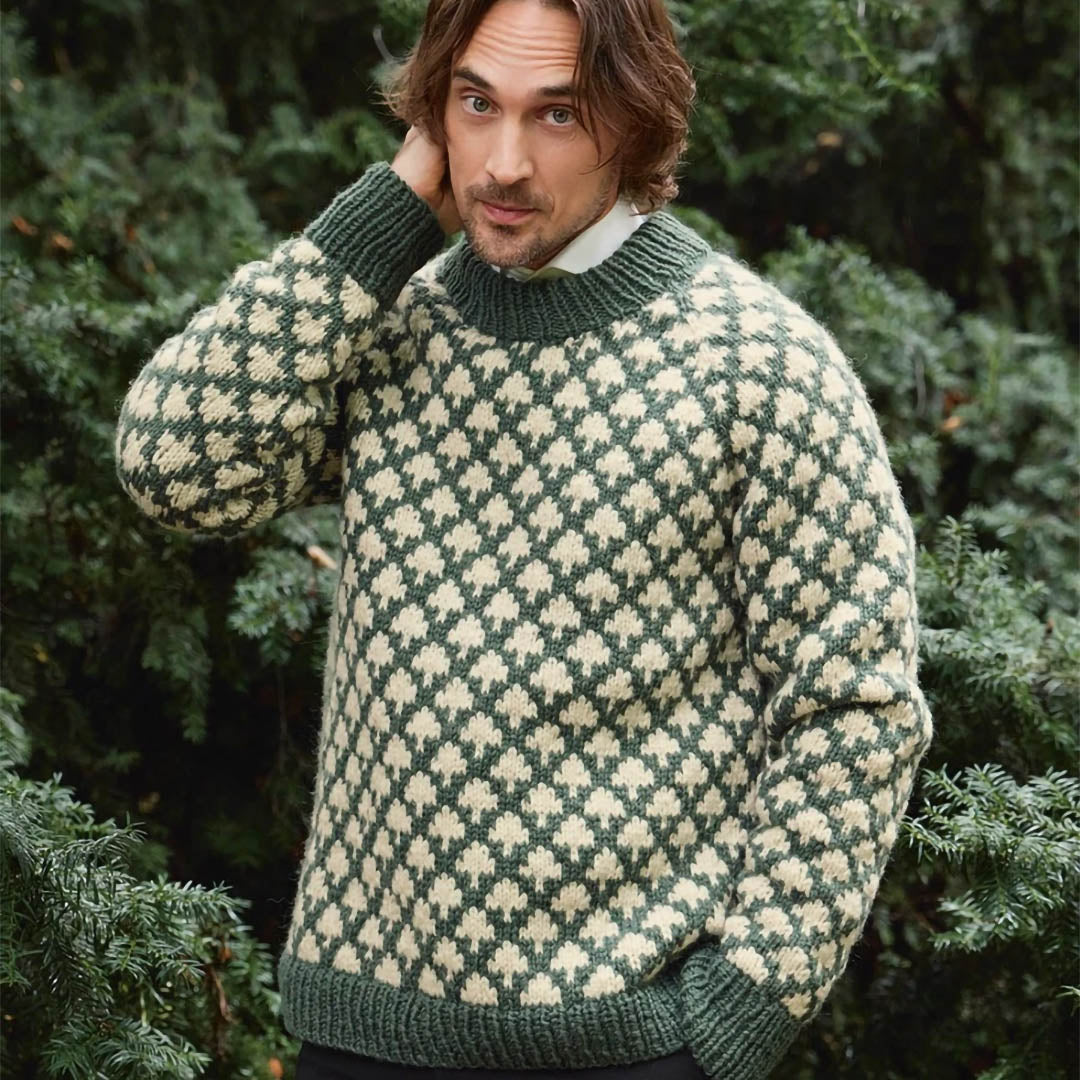 Strickset Christmas Tree Sweater Man - 2511