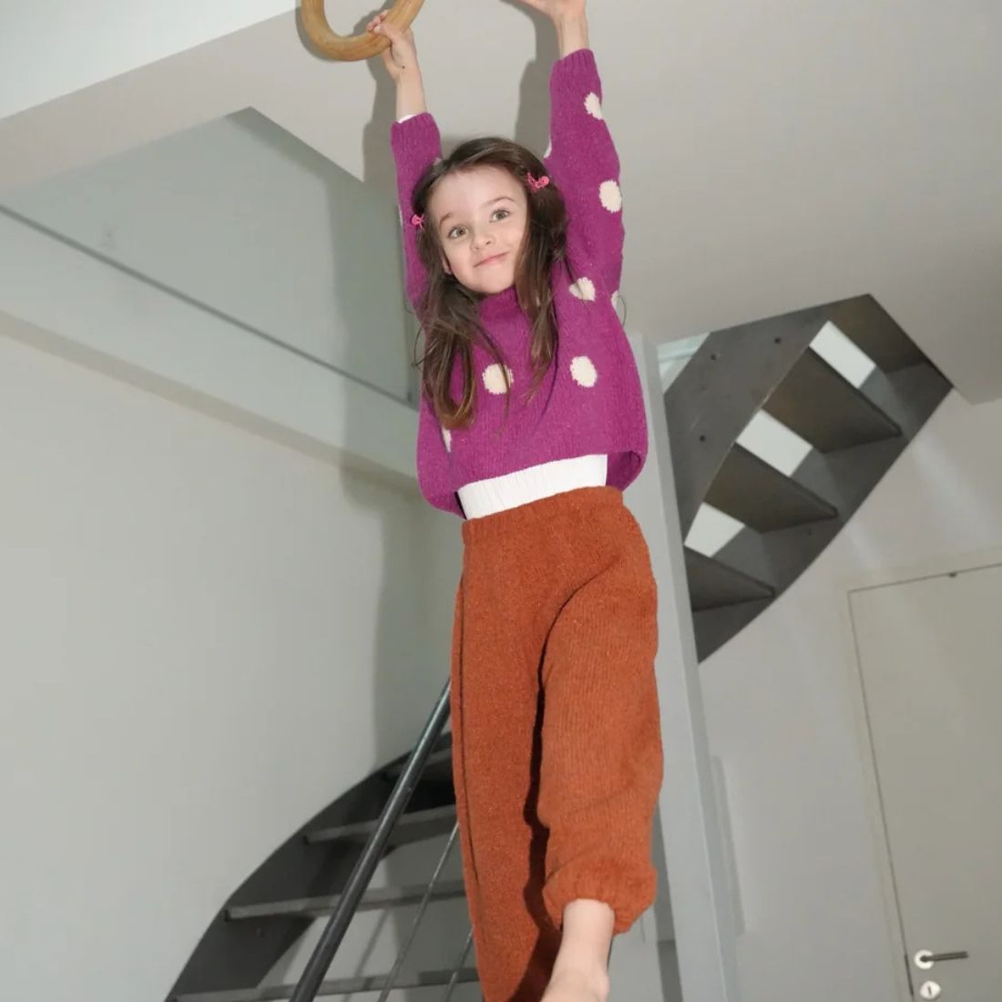 Strickset Fri Ballon Kinderhose