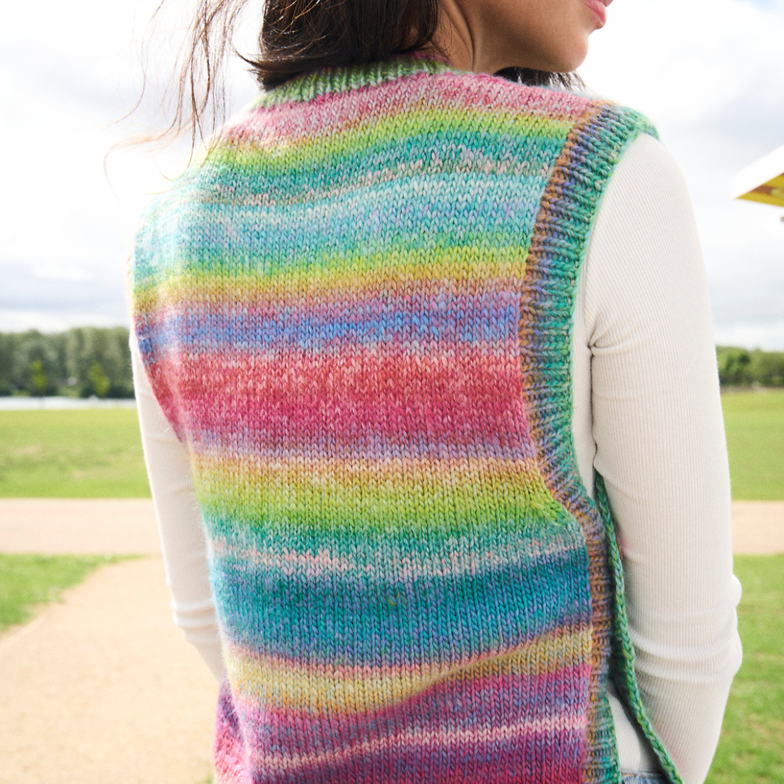 Strickset Moonstone Weste