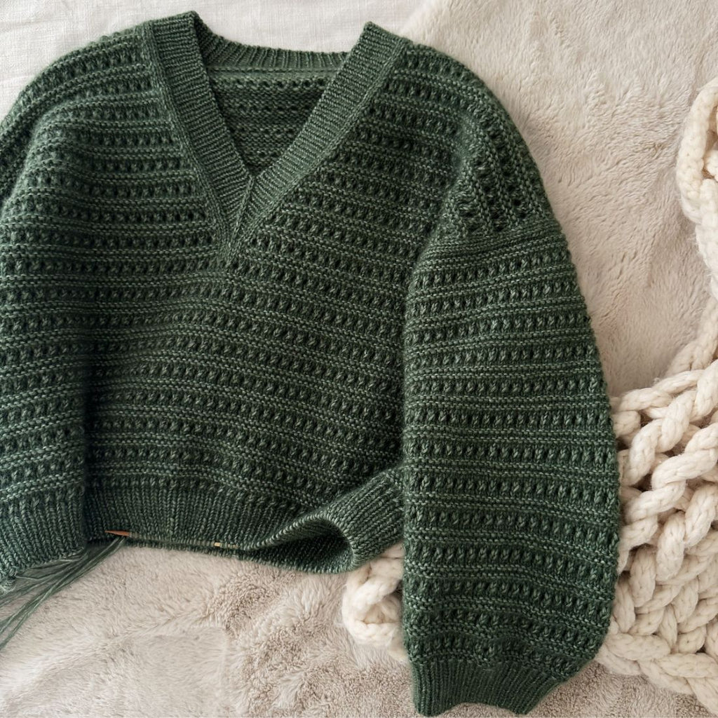 Strickset Yutori Pullover V-Ausschnitt