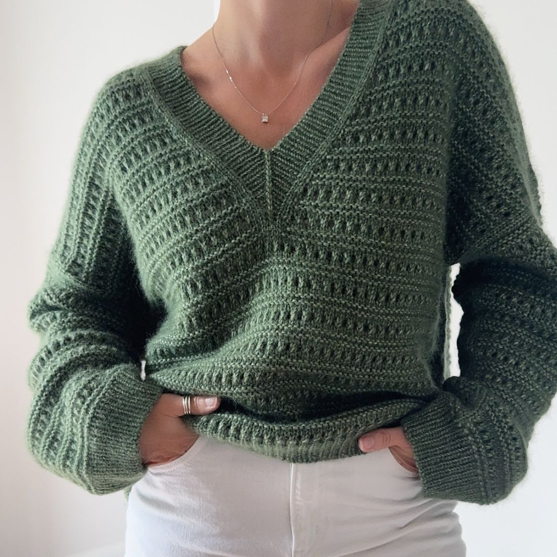 Strickset Yutori Pullover V-Ausschnitt