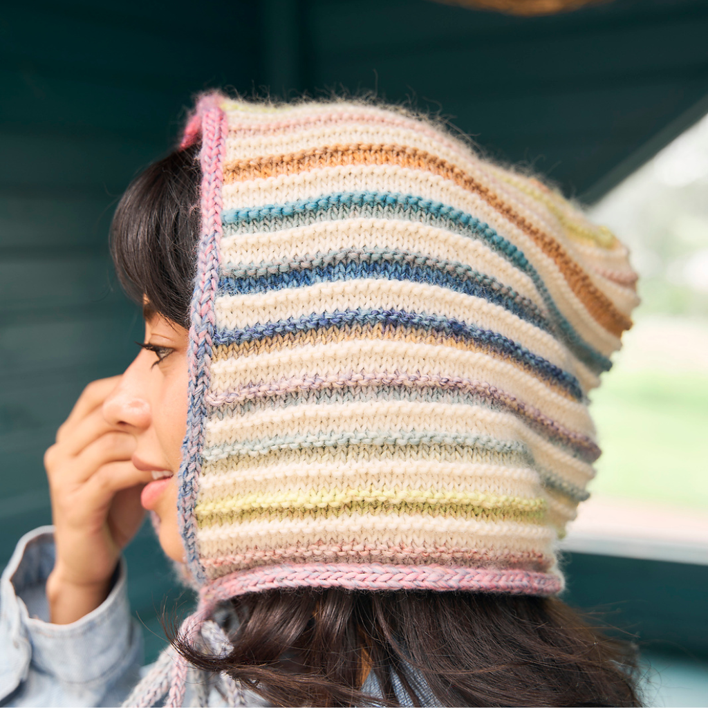 Strickset Opal Haube
