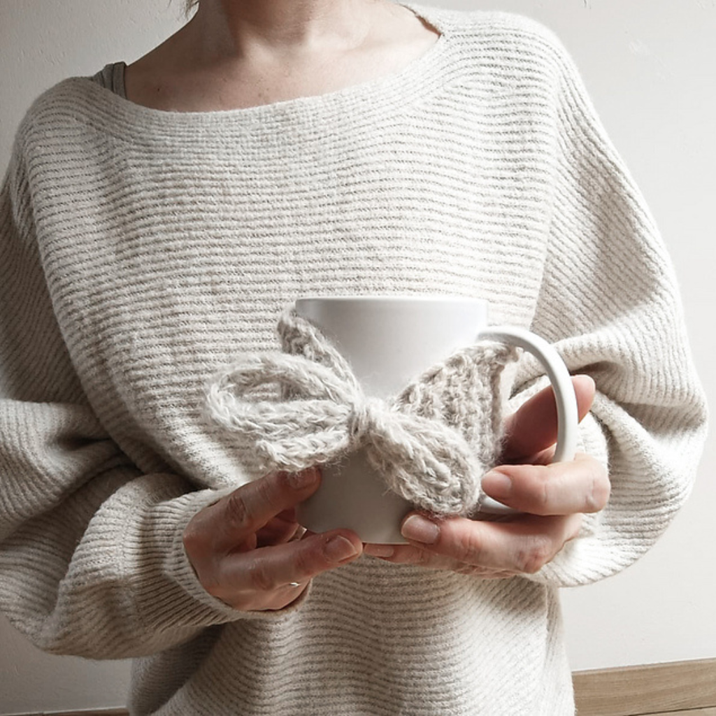 Strickset “Ruhezeit” (Tassen- & Wärmflaschenbezug)