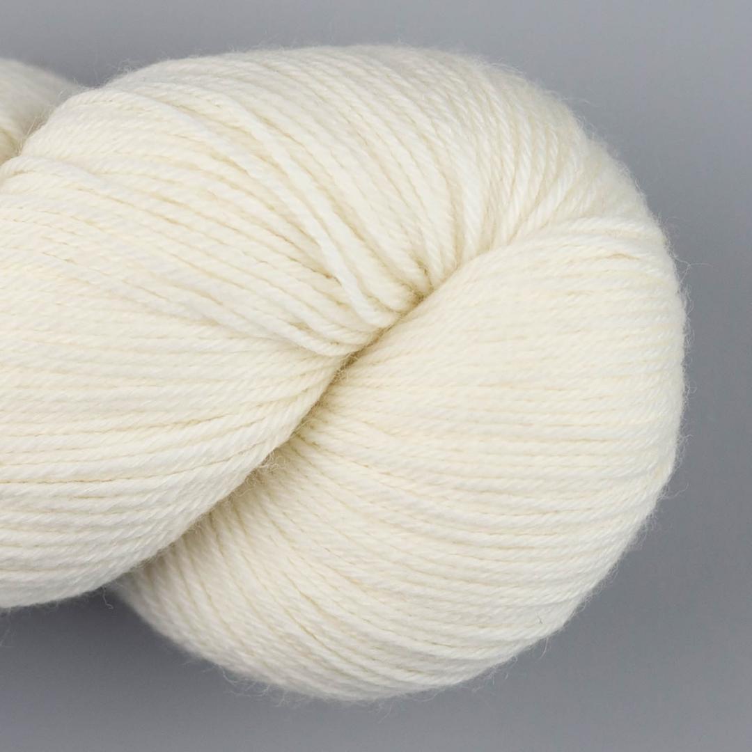 MAYUA Wolle, Maulbeerseide und Kaschmir ungefärbt