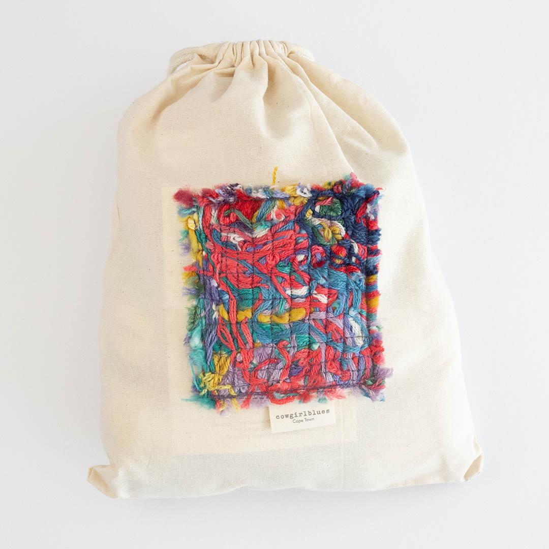 Kit I've Got Sunshine Shawl handgefärbt