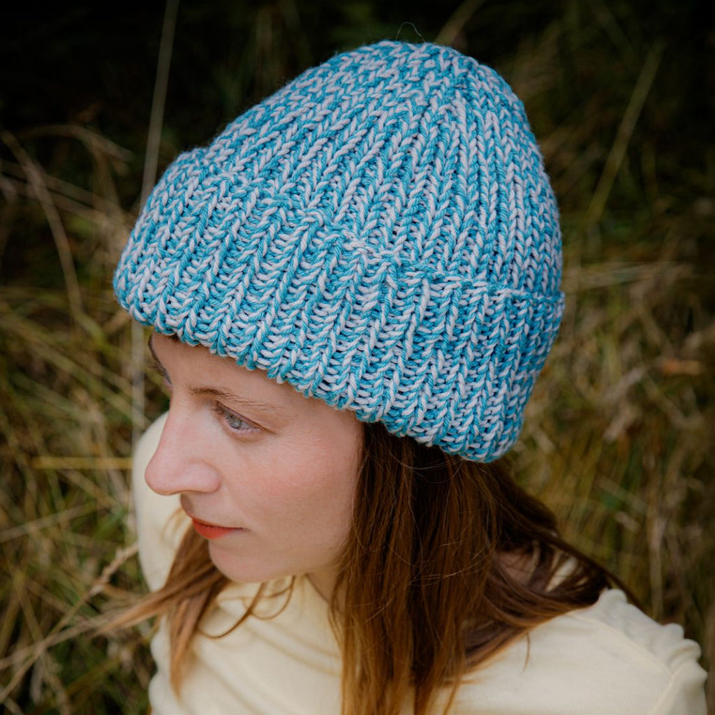 Strickset Mütze für Anfänger