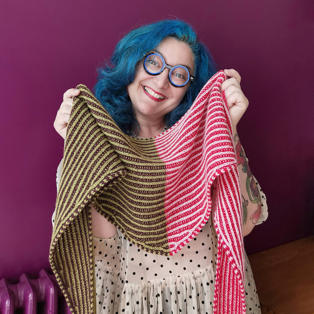 Strickset Lush Life Schal (4 Farben)