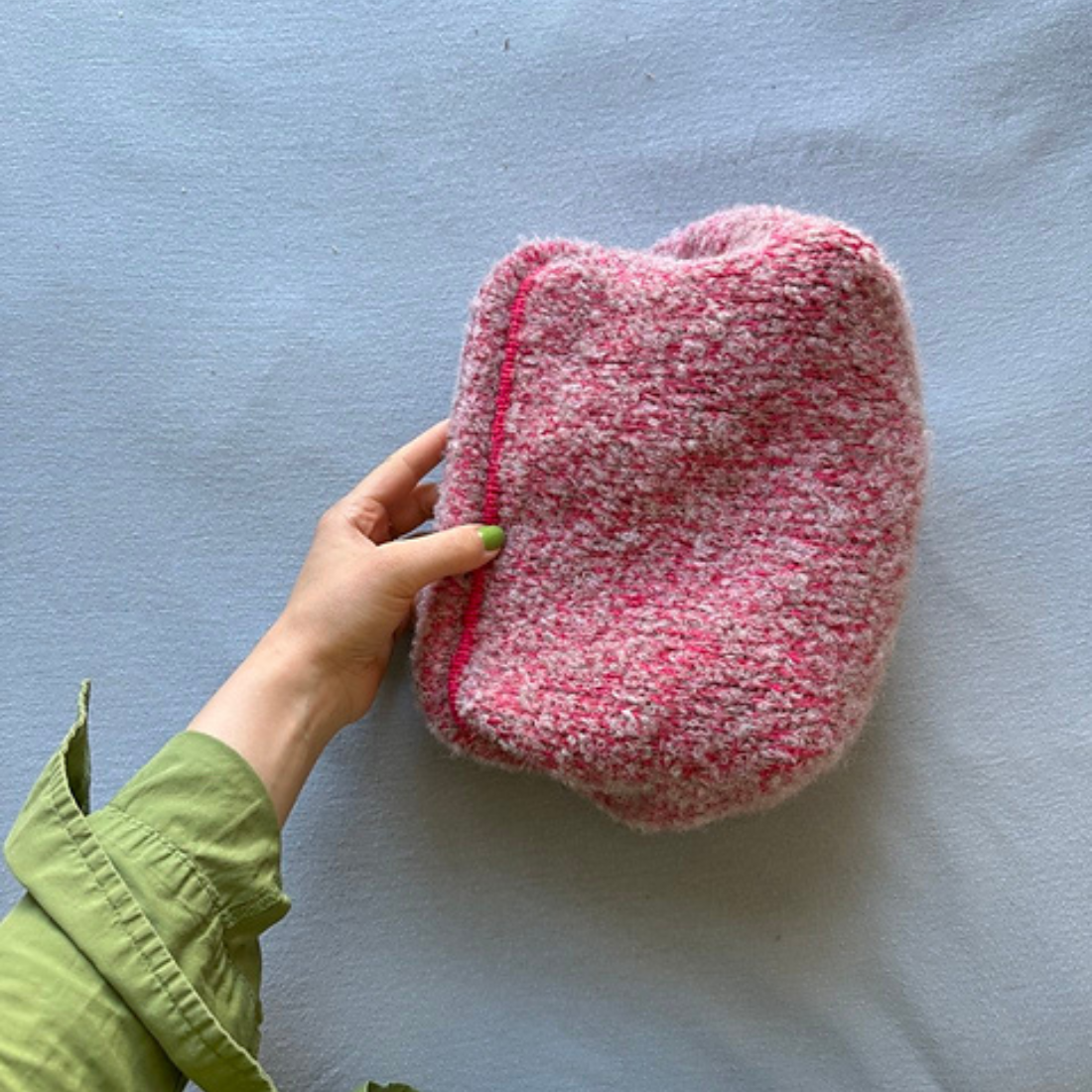 Strickset Snuggle Me! Tasche