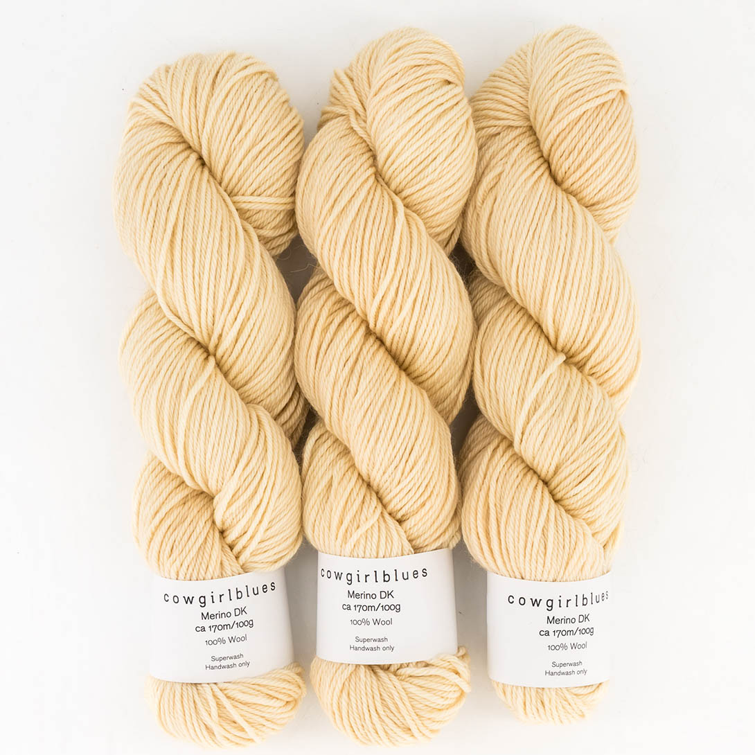 Merino DK solids 100g hand-dyed