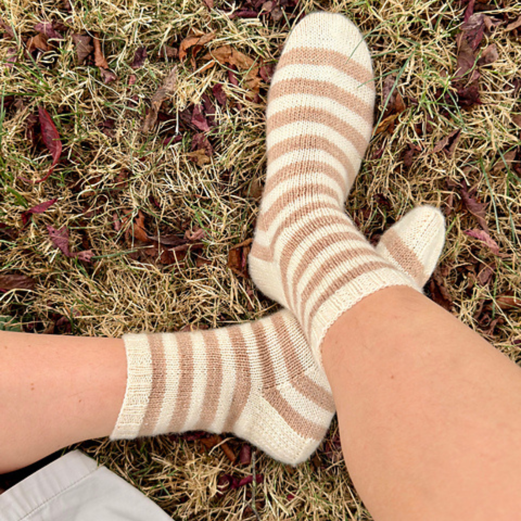 Strickset Shima Socken mit Sole Mate