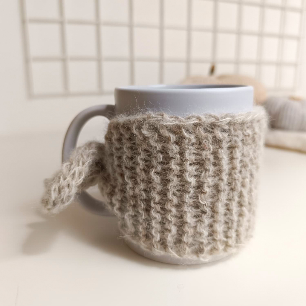 Strickset “Ruhezeit” (Tassen- & Wärmflaschenbezug)