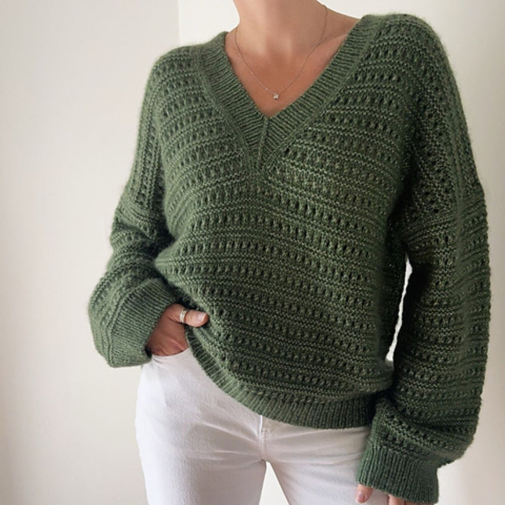 Strickset Yutori Pullover V-Ausschnitt