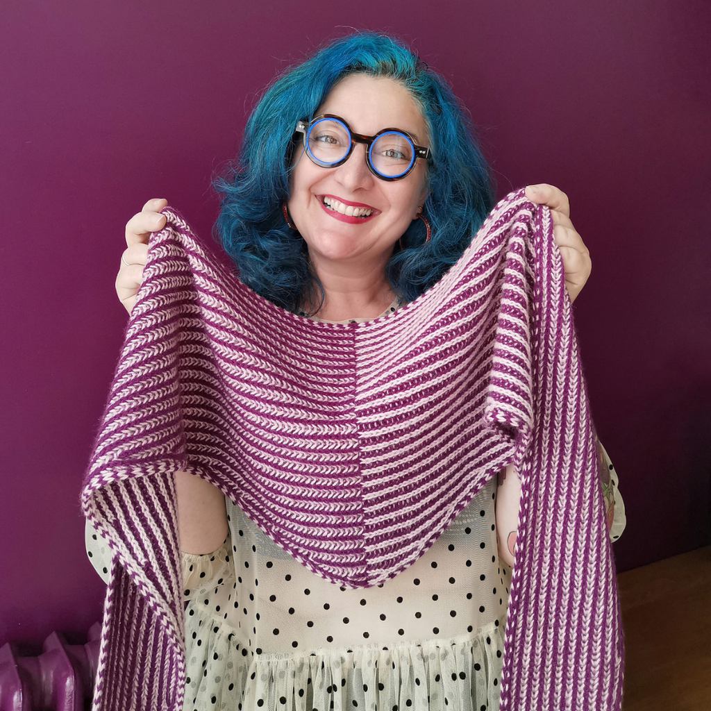 Strickset Lush Life Schal (4 Farben)