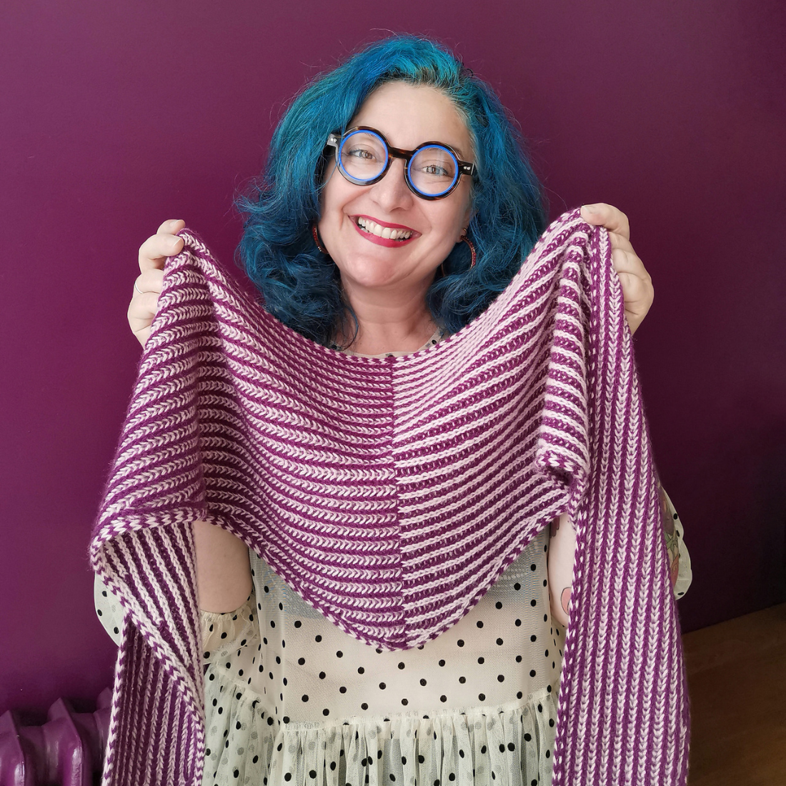 Strickset Lush Life Schal (4 Farben)