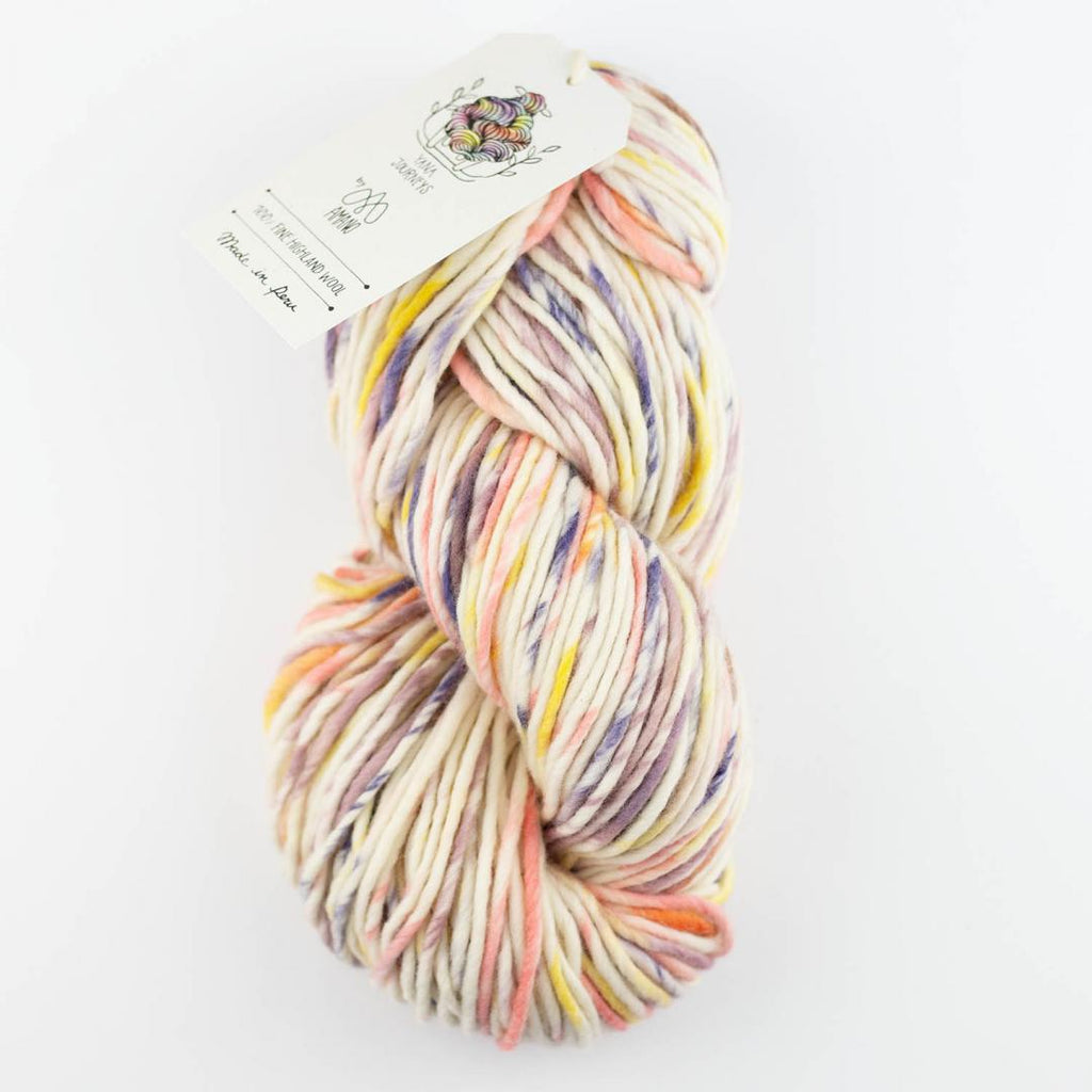 Yana JOURNEYS handpainted Highland wool 200g
