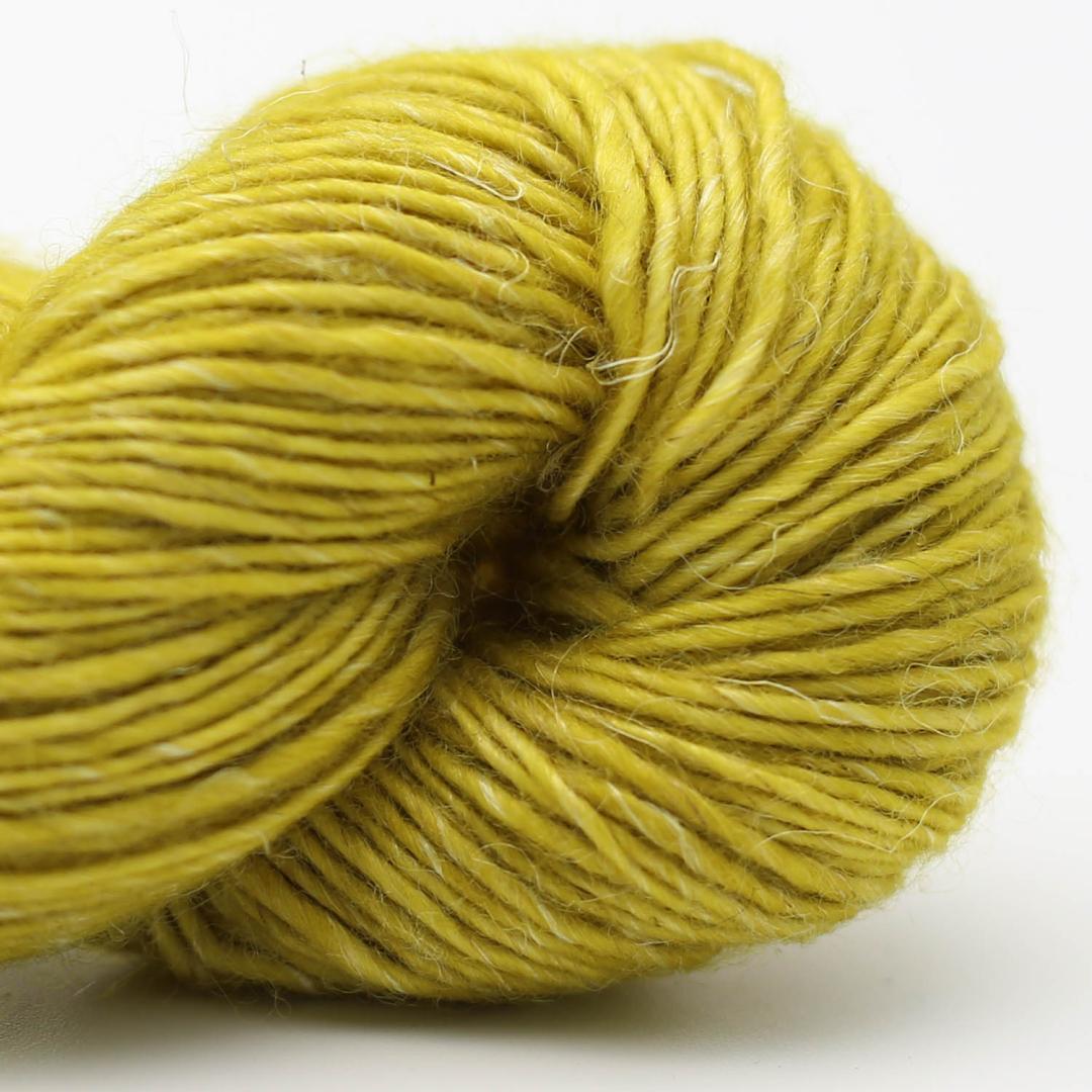 Merino Linen solid handgefärbt