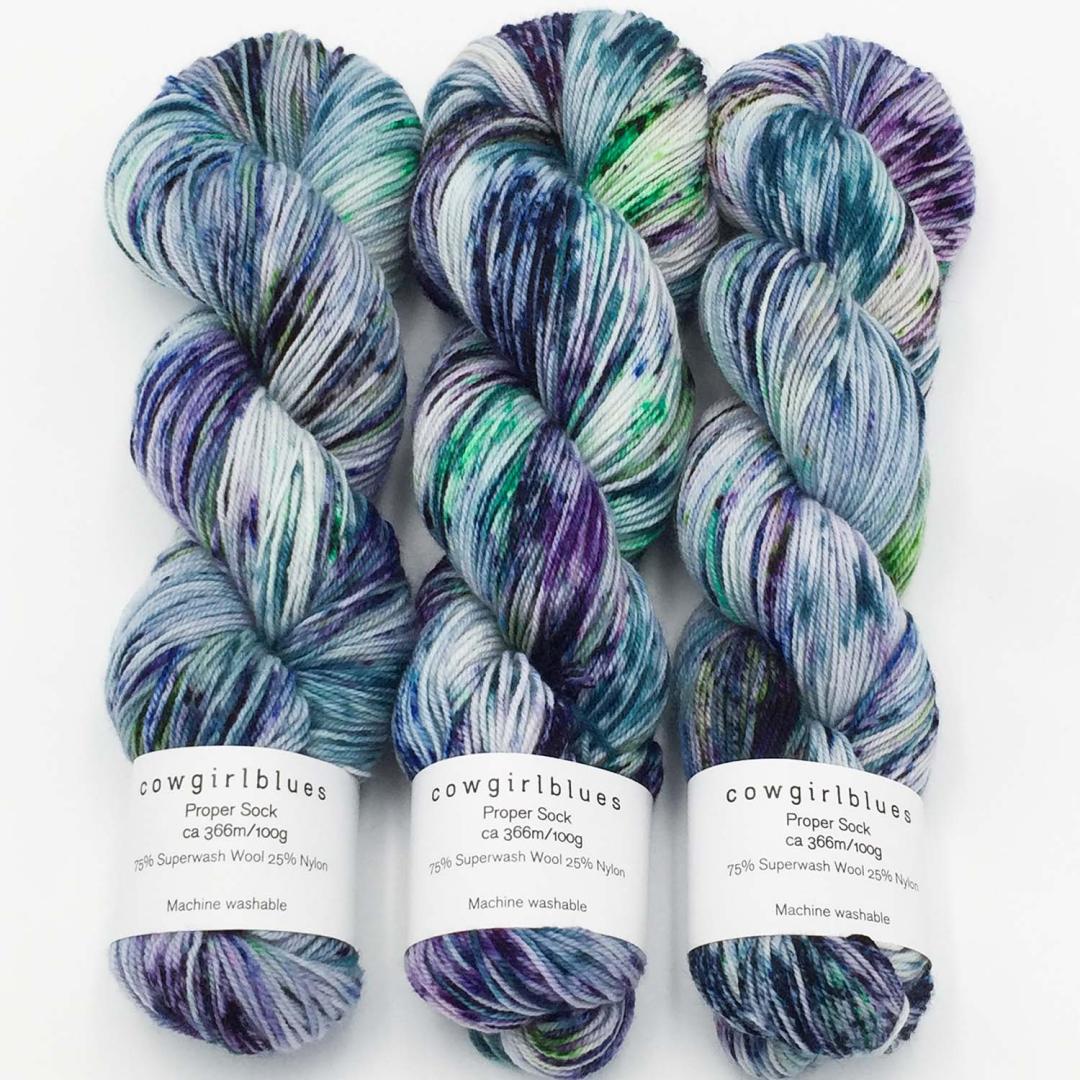 Proper Sock gradient hand-dyed