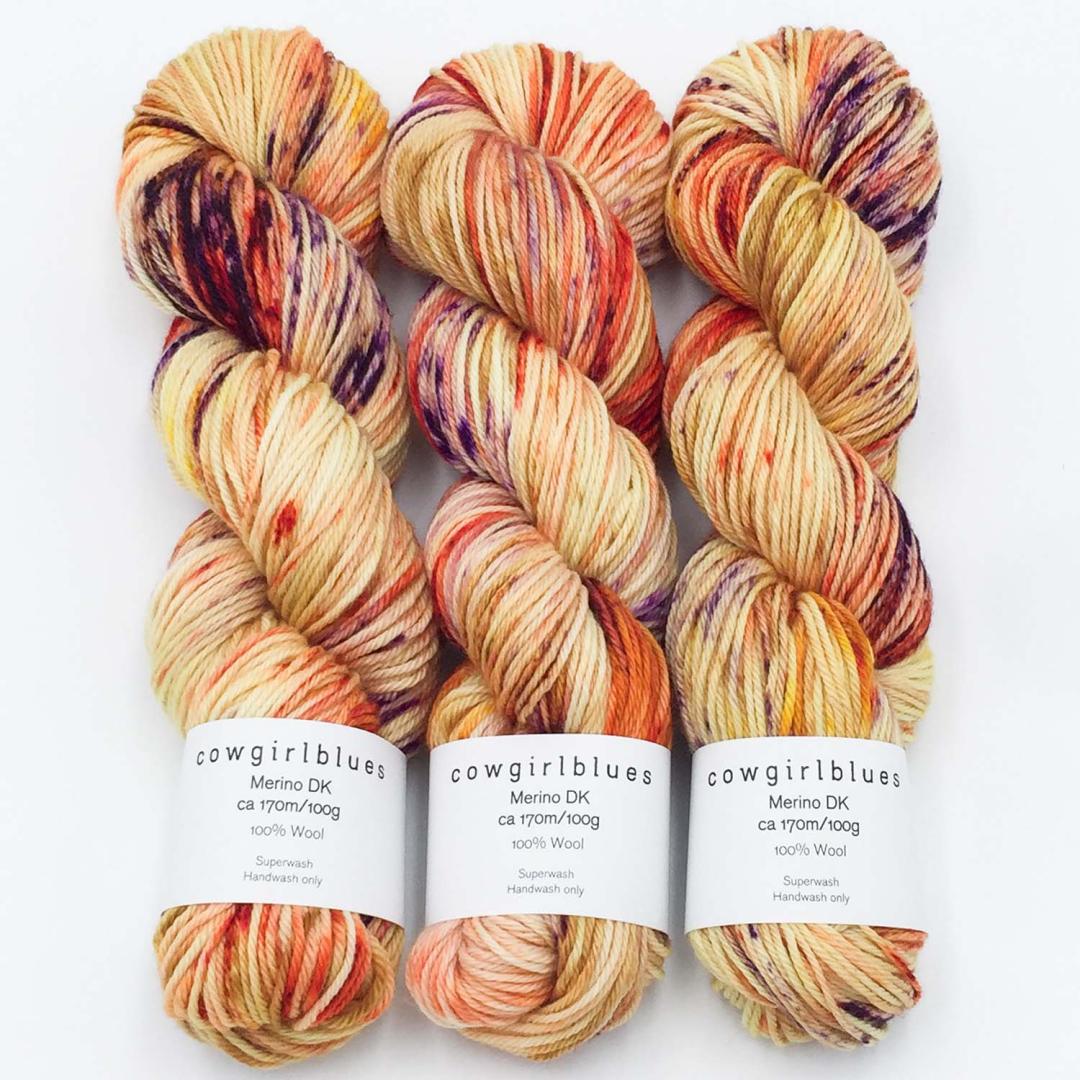 Merino DK gradient hand-dyed