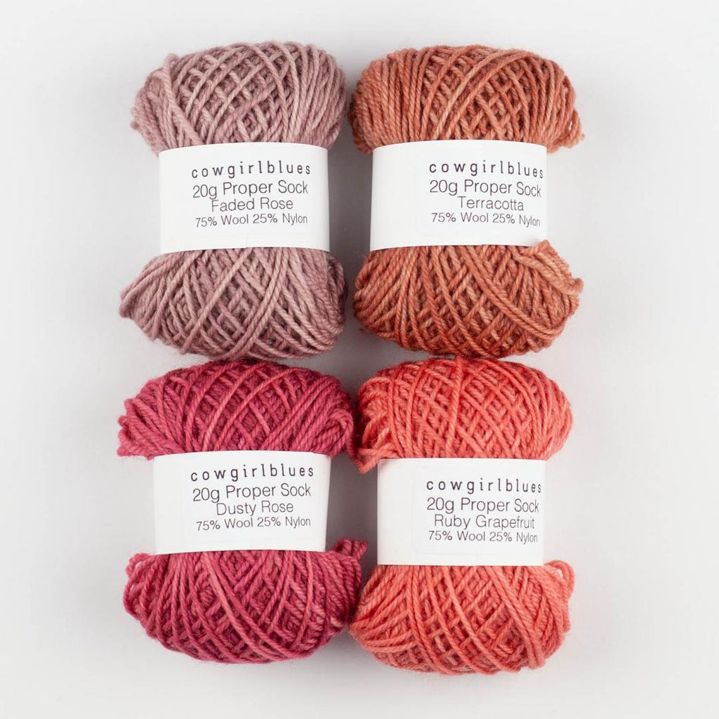 Proper Sock MINIS solids 20g hand-dyed