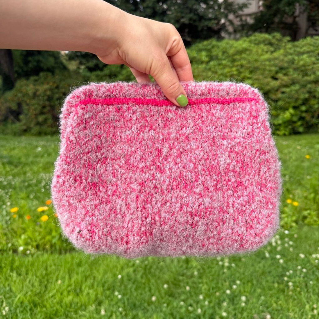 Strickset Snuggle Me! Tasche