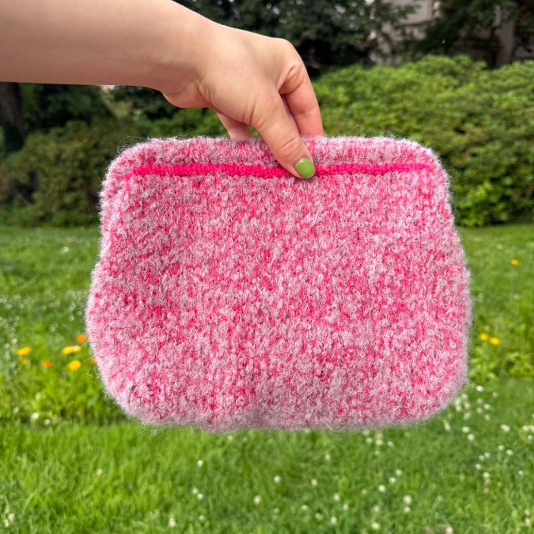 Strickset Snuggle Me! Tasche
