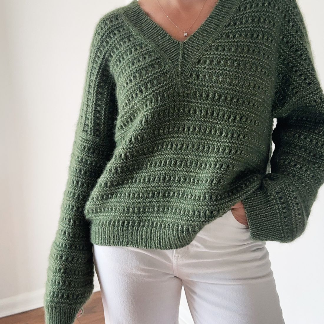Strickset Yutori Pullover V-Ausschnitt