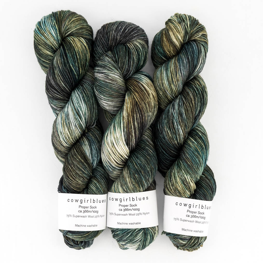Proper Sock gradient hand-dyed
