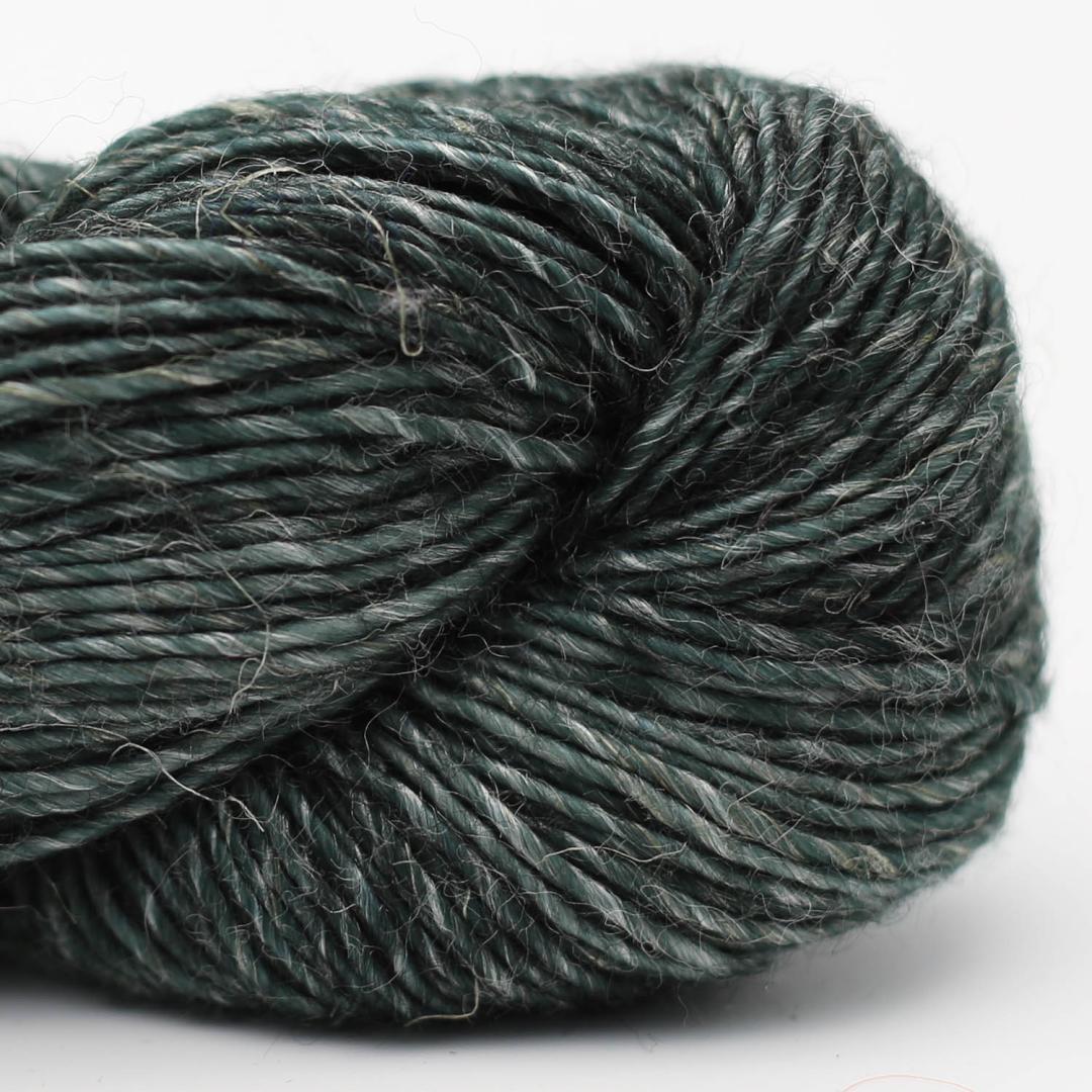 Merino Linen solid handgefärbt