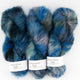 Fluffy mohair gradient hand-dyed