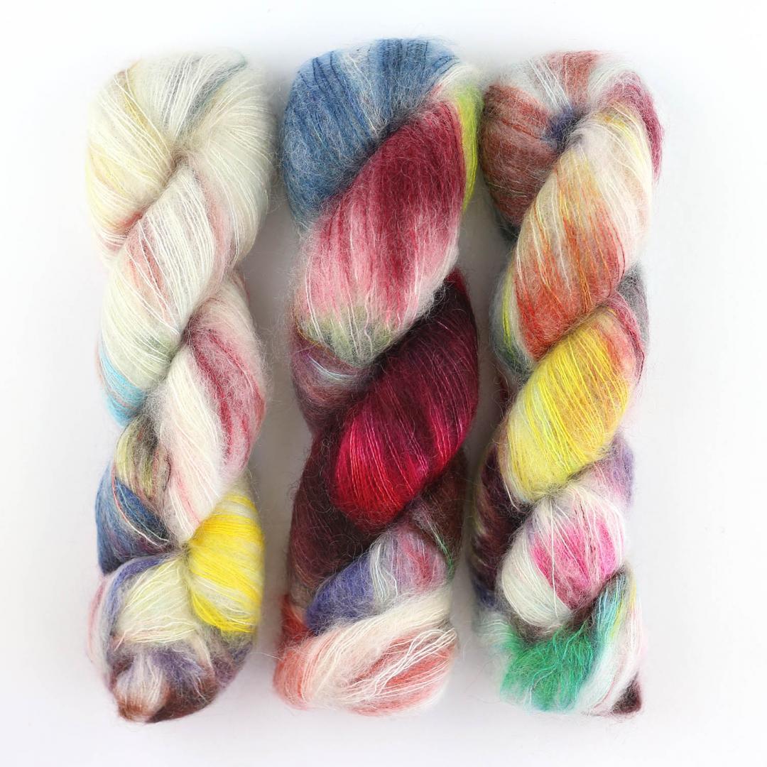 KidSilk Farbverlauf handgefärbt