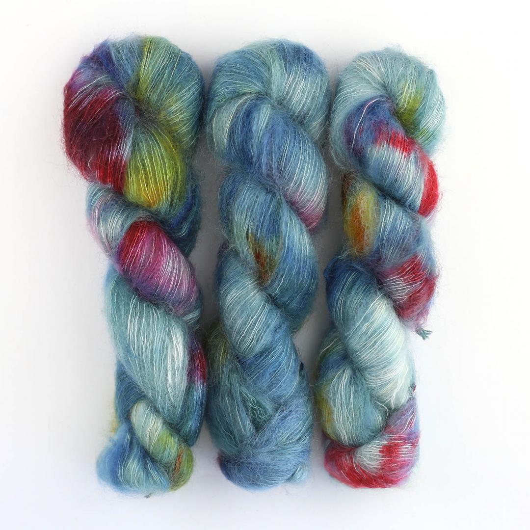 KidSilk Farbverlauf handgefärbt