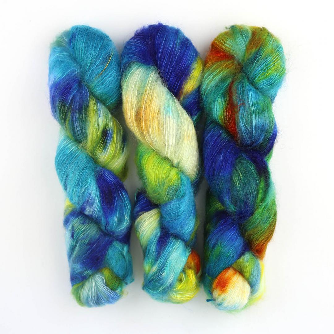 KidSilk Farbverlauf handgefärbt