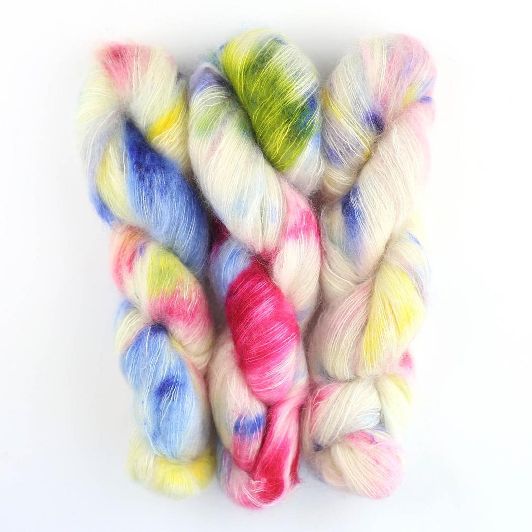 KidSilk Farbverlauf handgefärbt