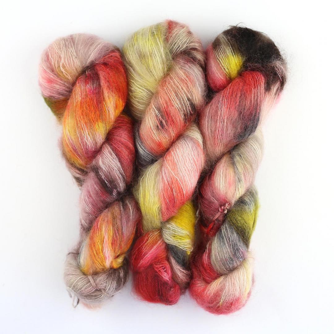 KidSilk Farbverlauf handgefärbt