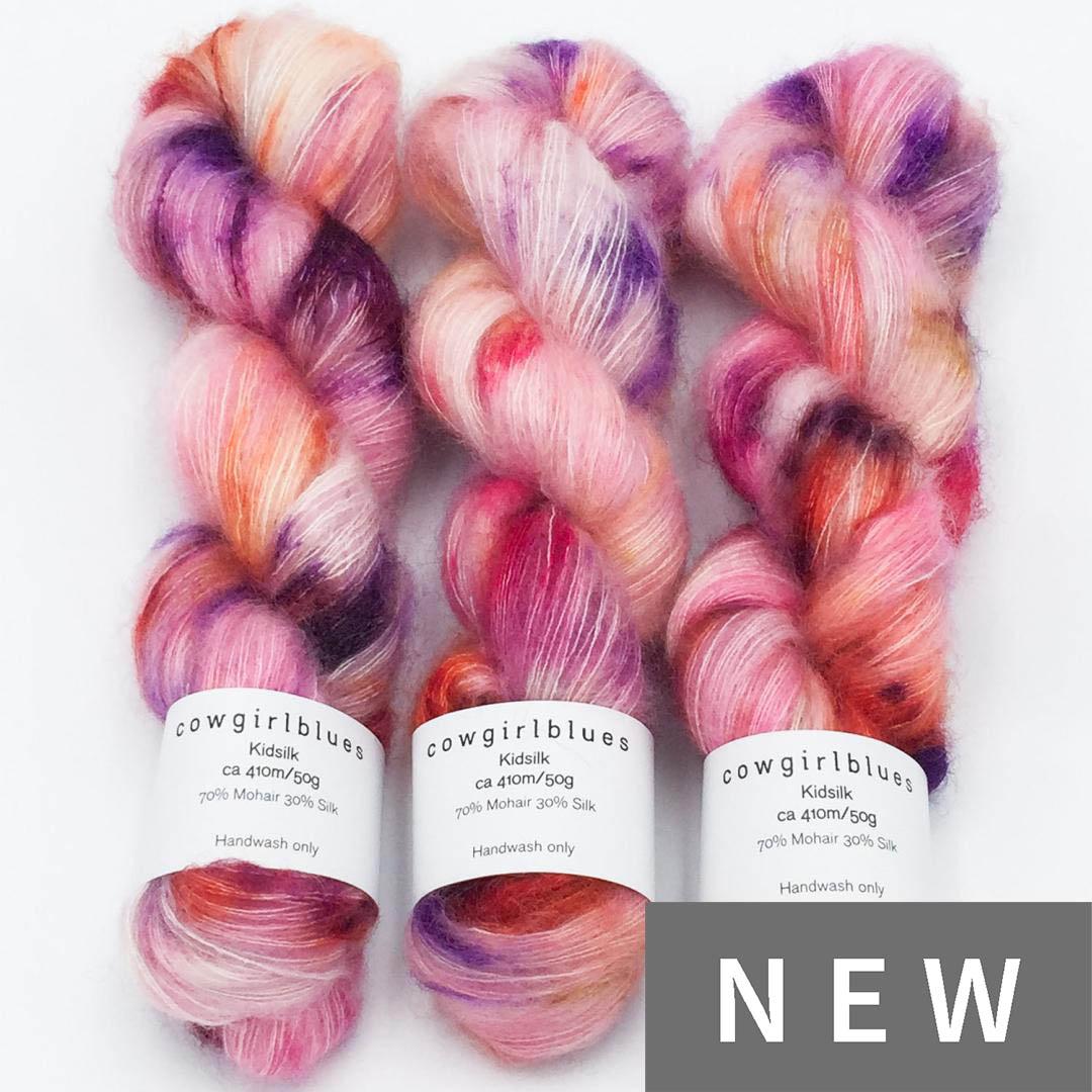 KidSilk Farbverlauf handgefärbt