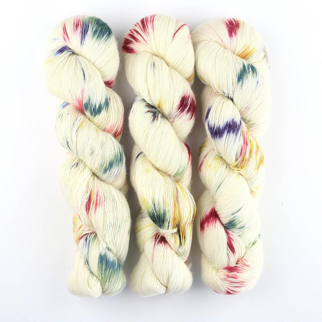 Merino SINGLE LACE Farbverlauf handgefärbt