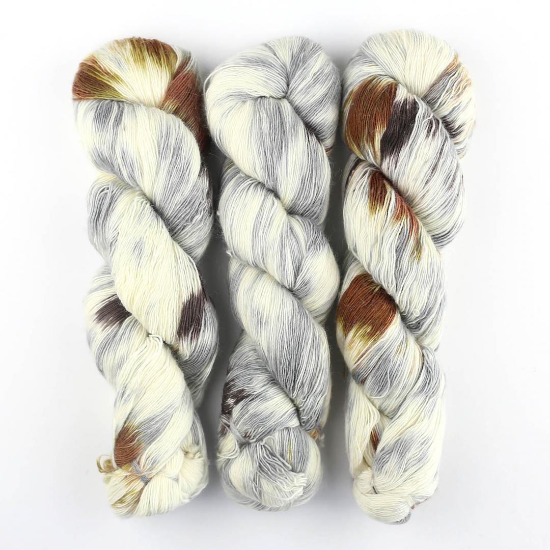 Merino SINGLE LACE Farbverlauf handgefärbt