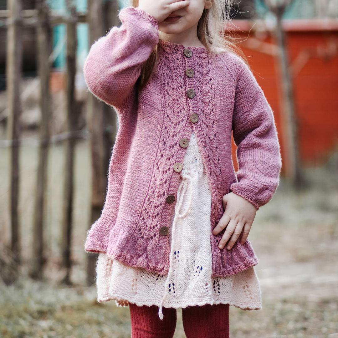 Anleitung Cardigan Ole Kofte