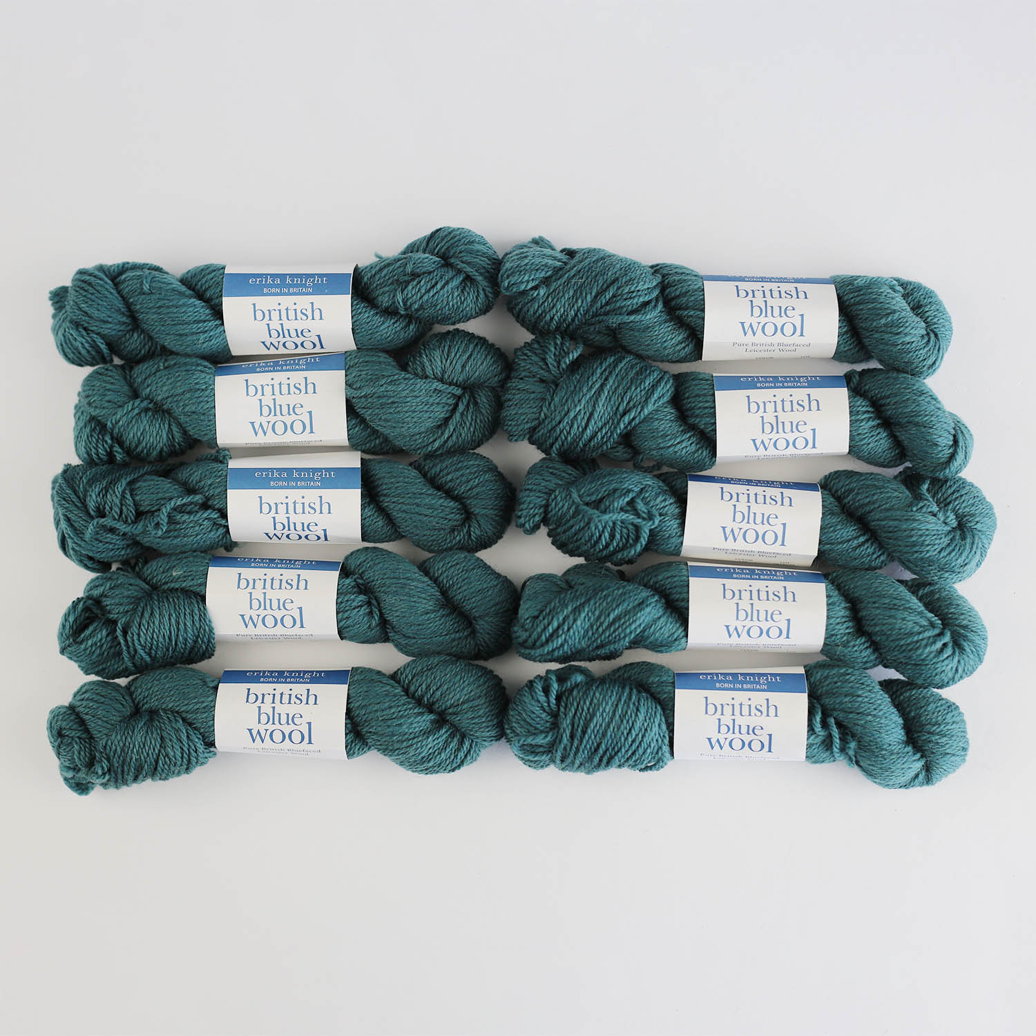 250g Paket British Blue Wool 25g