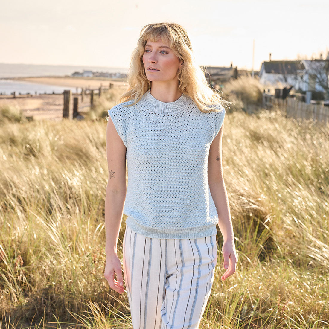 Strickset Strand Top