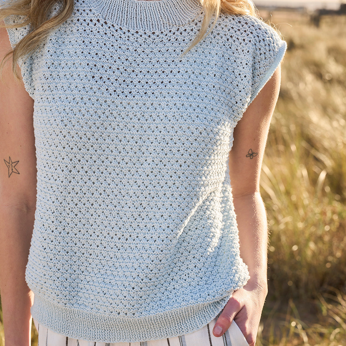 Strickset Strand Top