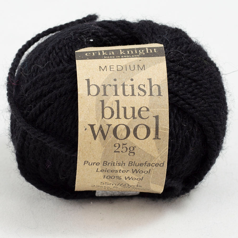 250g Paket British Blue Wool 25g