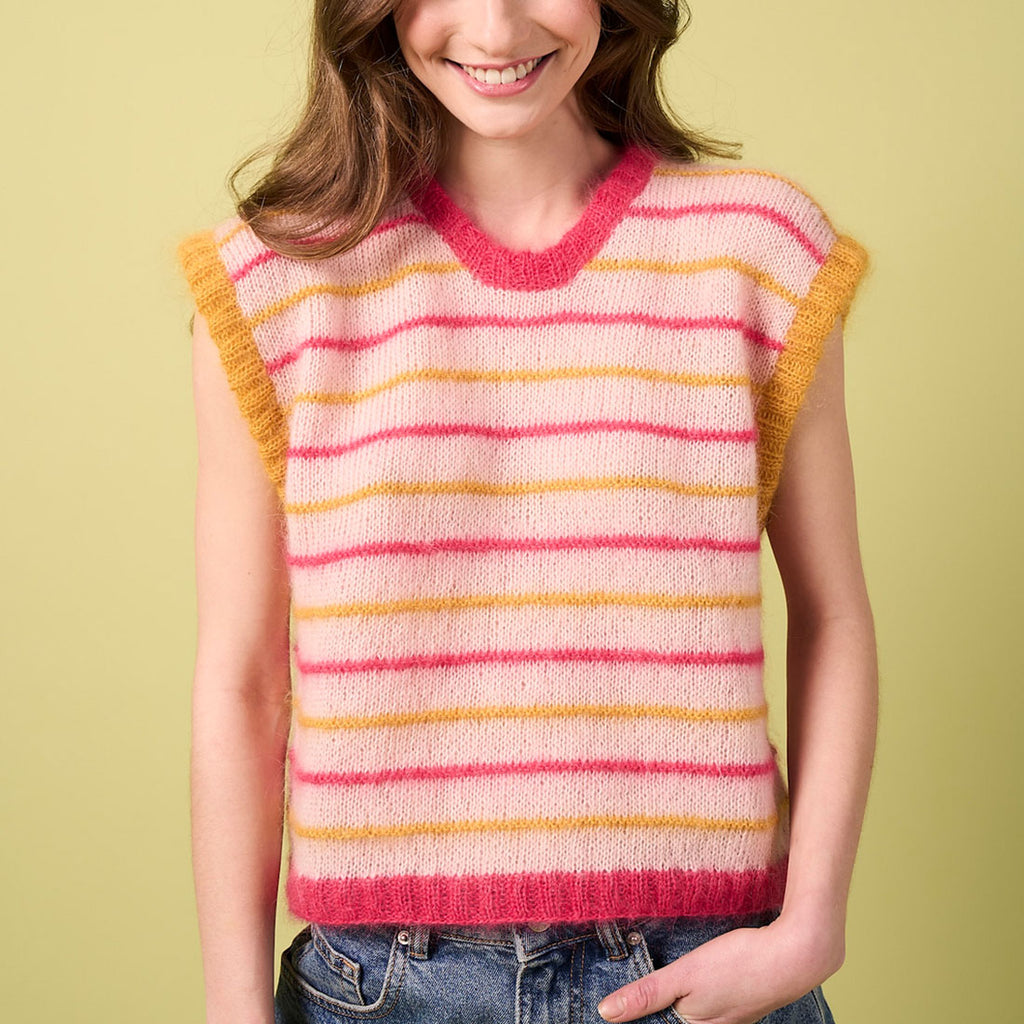 Strickset Gran Slipover