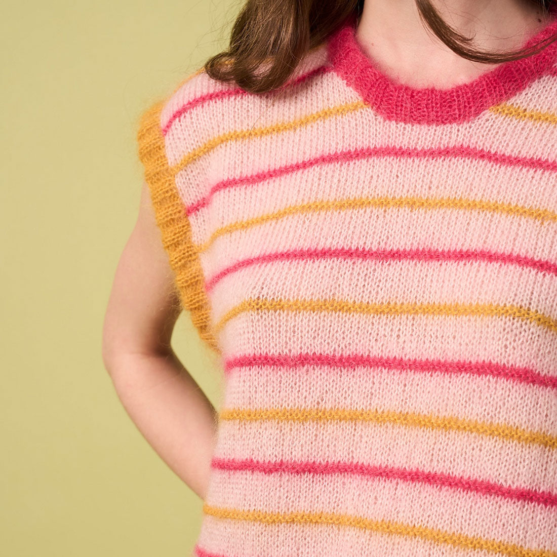 Strickset Gran Slipover