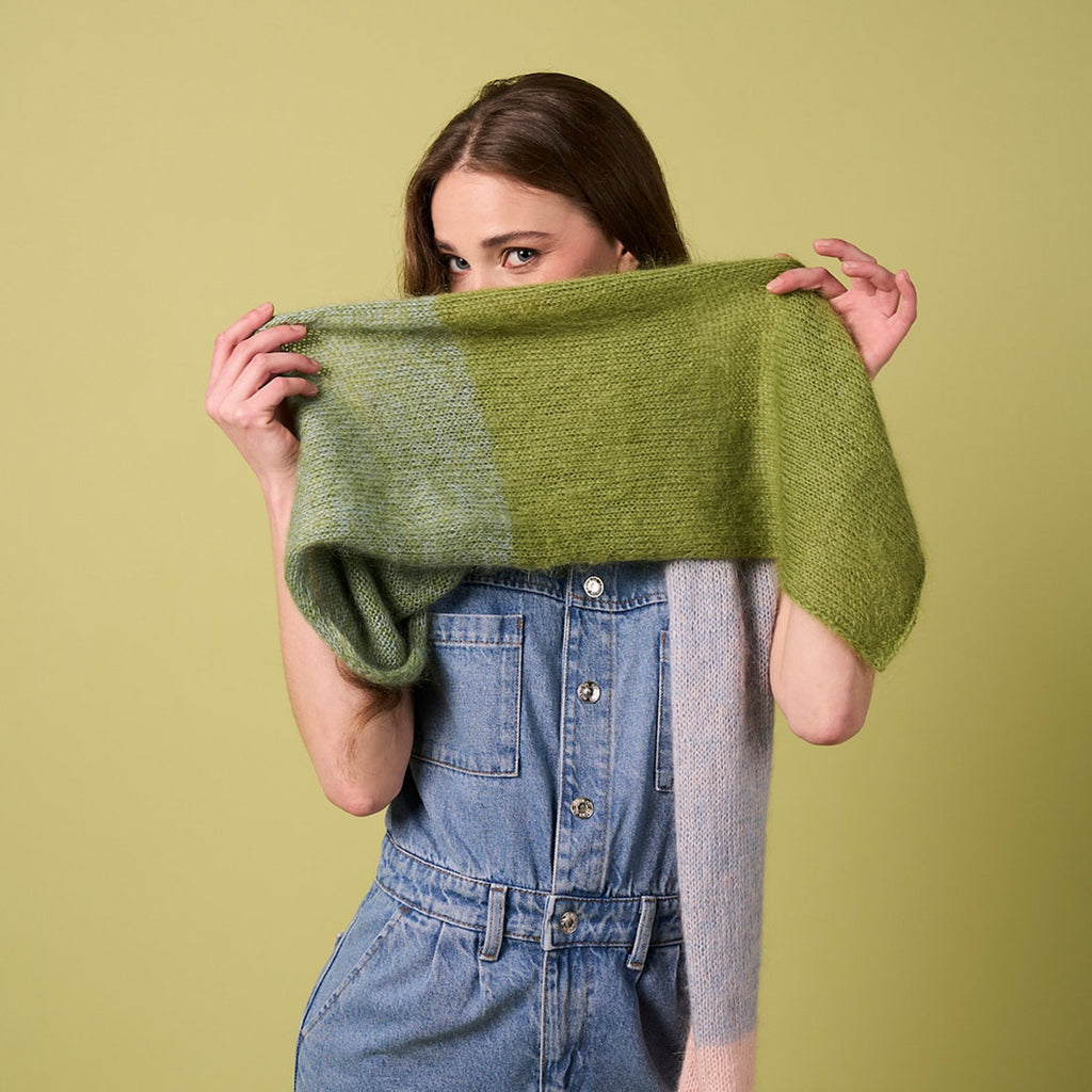 Strickset Björk Schal