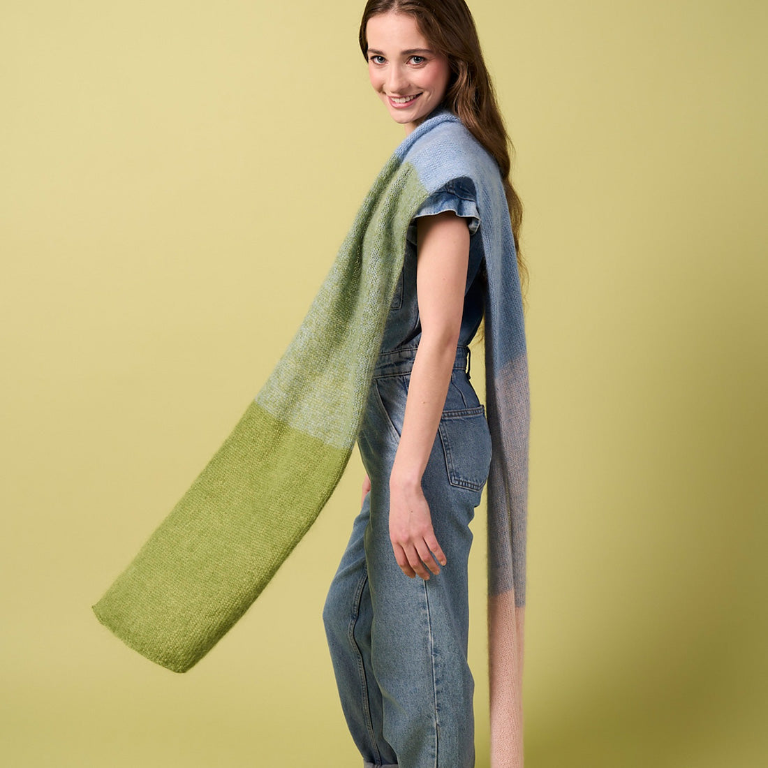Strickset Björk Schal
