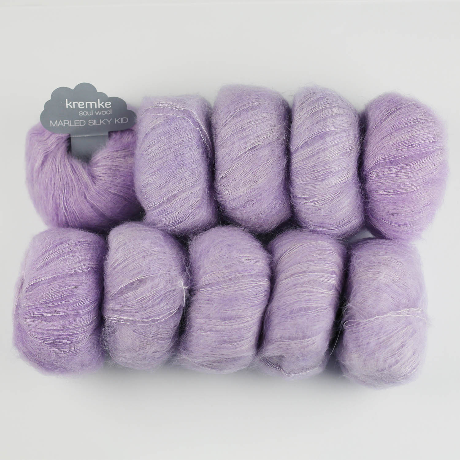 250g Paket Marled Silky Kid